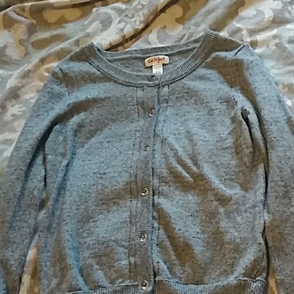 Button down sweater